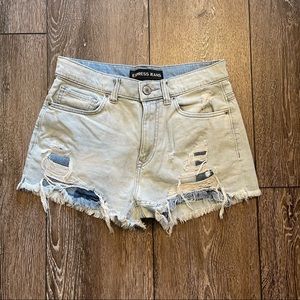Express Distressed Shorts